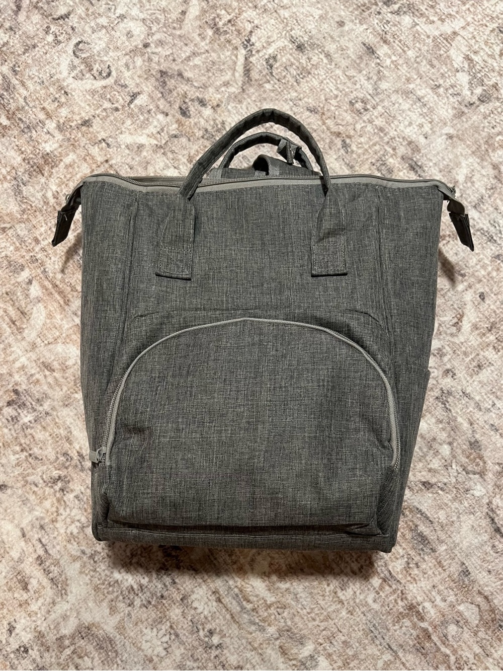 Insulated Diaper Bag Backpack - Casual Tote Style